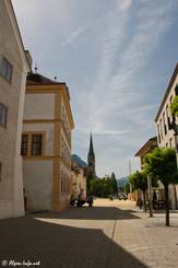 Die Fußgängerzone von Vaduz